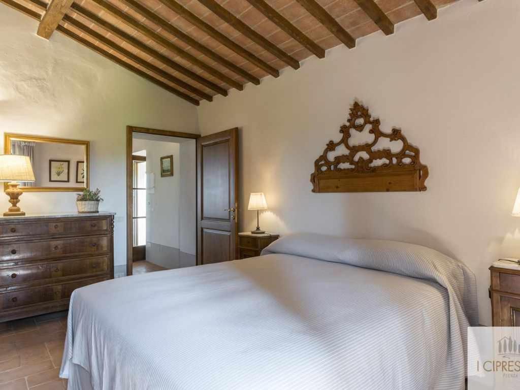Villa I Cipressini Piscina Riscaldata Spa Toscana Pienza Exteriör bild