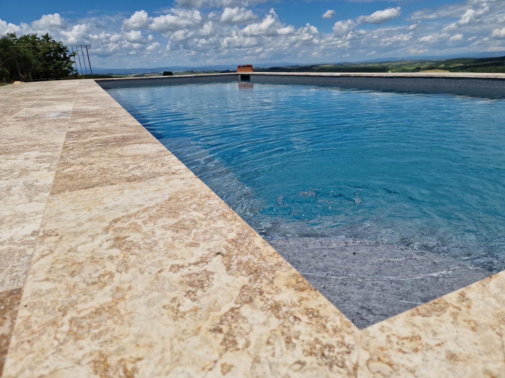Villa I Cipressini Piscina Riscaldata Spa Toscana Pienza Exteriör bild